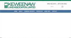 Desktop Screenshot of keweenaw.com