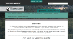 Desktop Screenshot of keweenaw.org