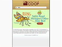 Tablet Screenshot of keweenaw.coop